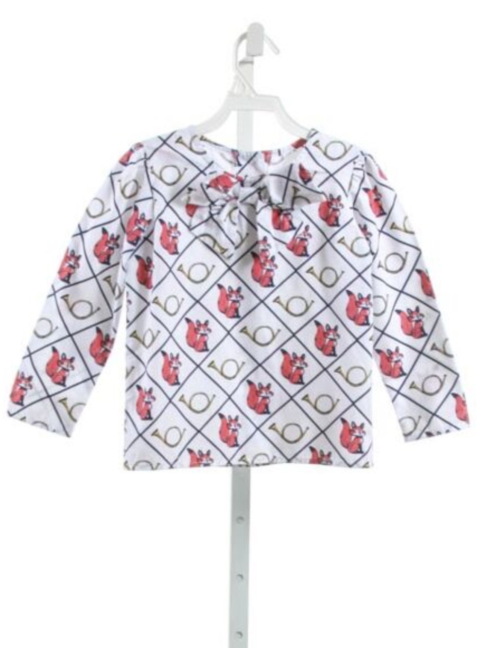 The Beaufort Bonnet Company TBBC Fox Fieldmaster Beatrice Blouse, Size 5